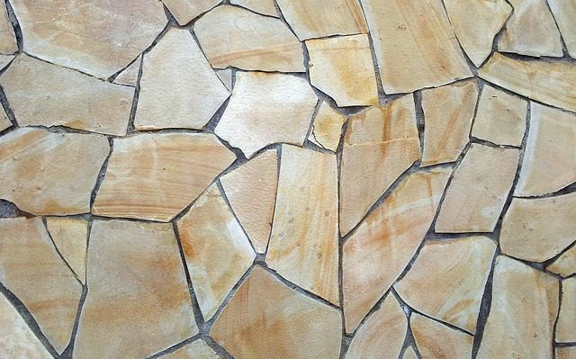 sol en pierre calcaire