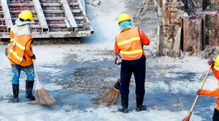 nettoyage professionnel est indispensable après une démolition