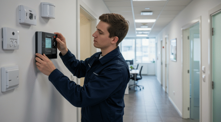 Installer un système d'alarme