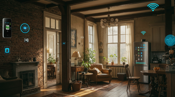 Intégrer la domotique dans une maison ancienne