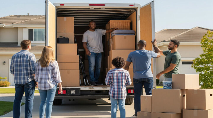 Un déménagement de longue distance