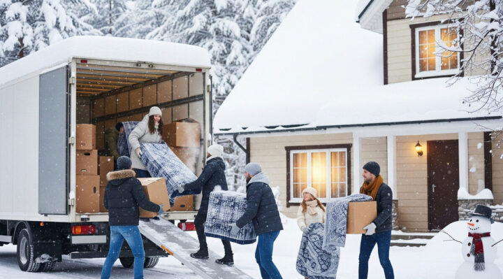 Déménagement en hiver