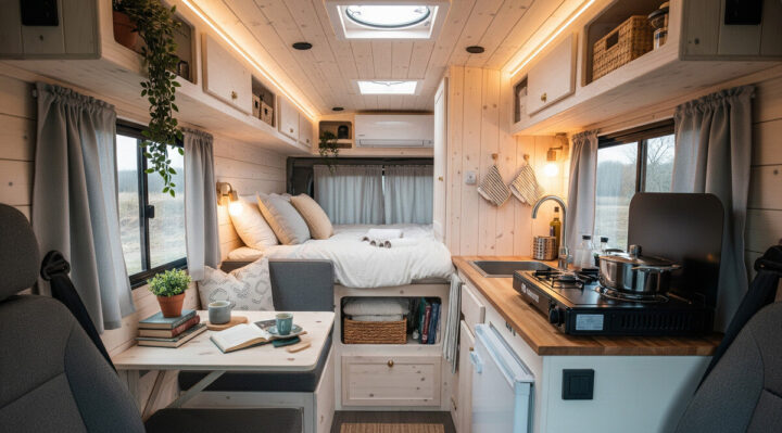 Camion bien organisé