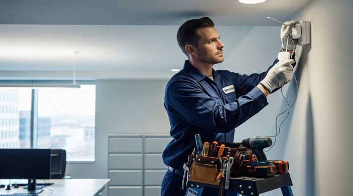 Installer un système d'alarme