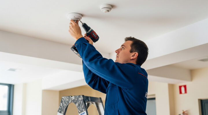 Installer une alarme incendie