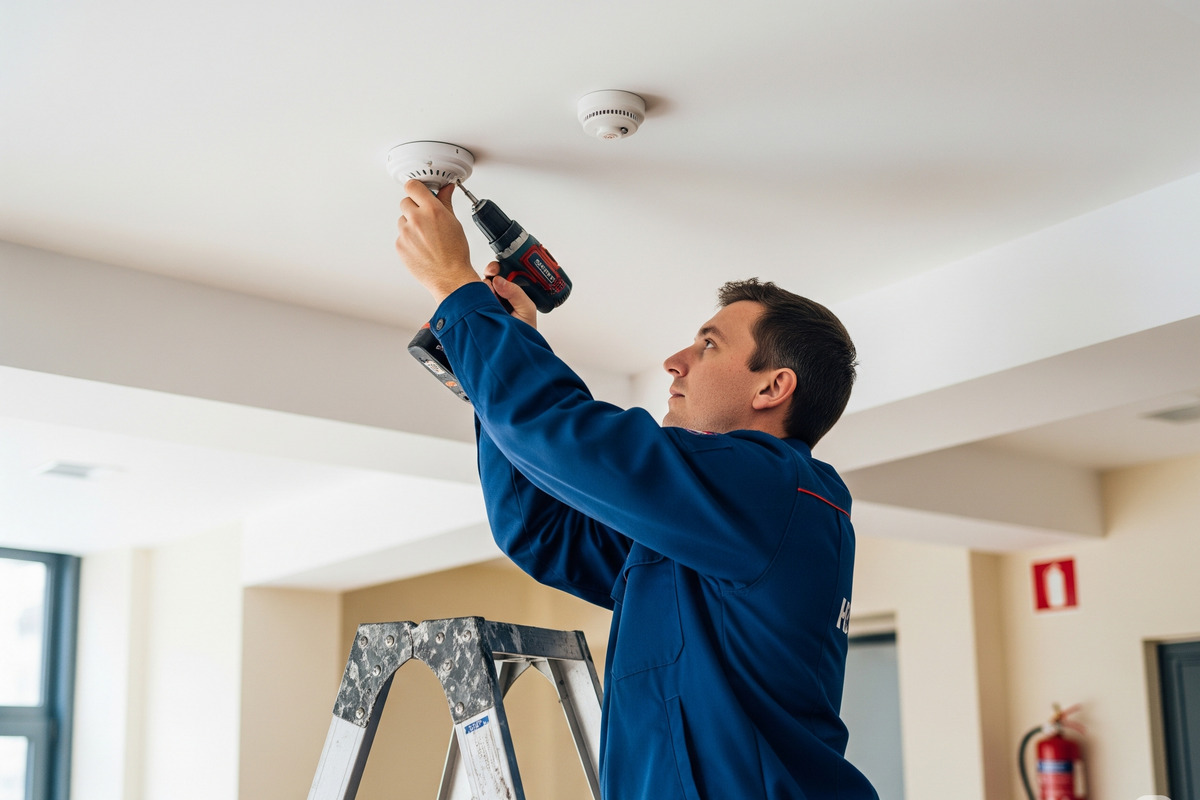 Installer une alarme incendie