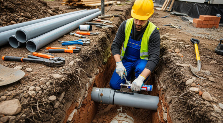 Raccordement au tout-à-l'égout