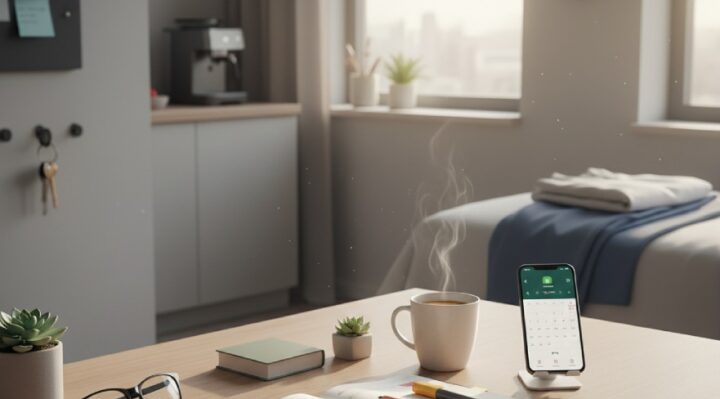 Une routine bien organisée au quotidien