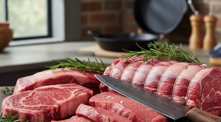 Viande de bœuf de qualité