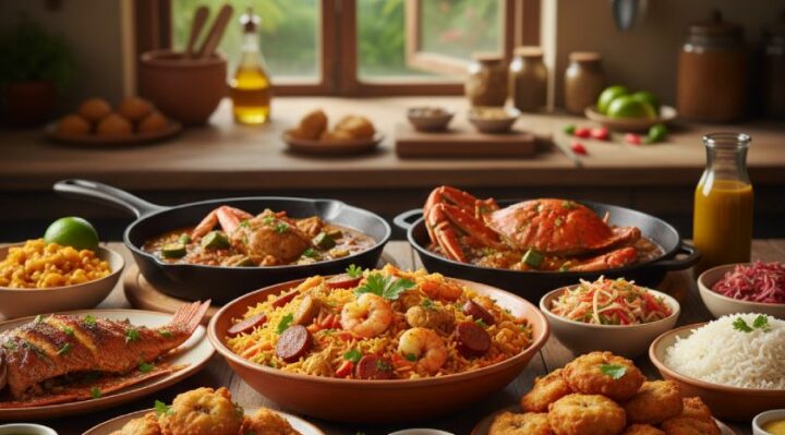 De délicieux plats créoles