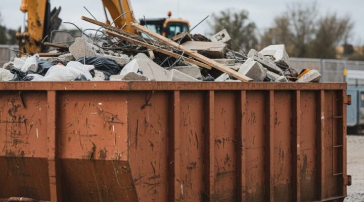 Une benne à gravats adaptée à vos besoins