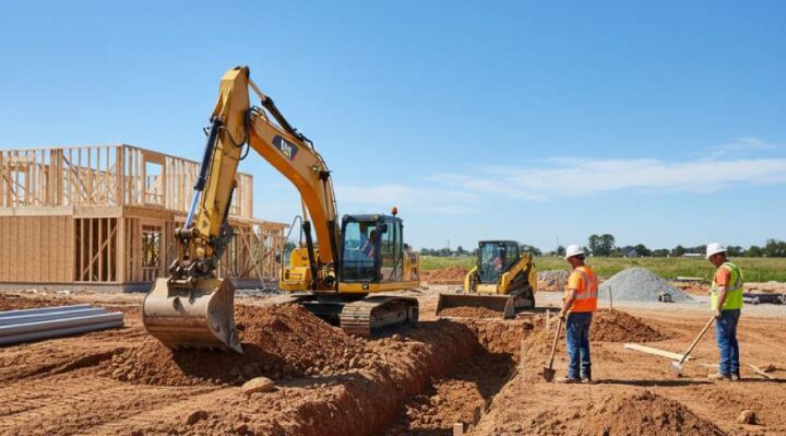 Travaux de terrassement