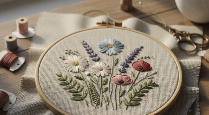 Broderie sur textile