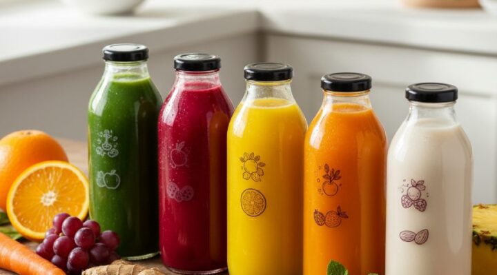 De délicieux jus frais