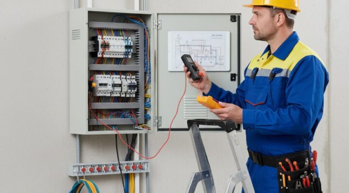Électricien professionnel