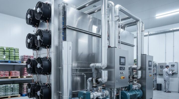 Pose de système frigorifique