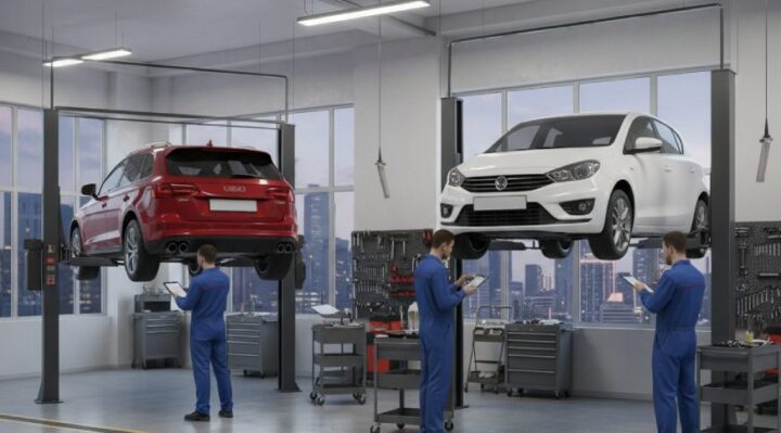 Entretien de voitures