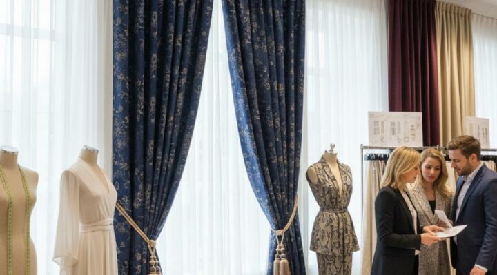 Des rideaux sur mesure de qualité