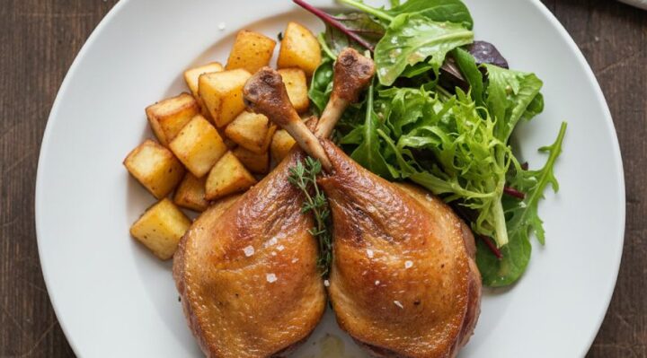 Un délicieux confit de canard