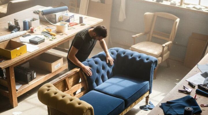 Relooking de canapé