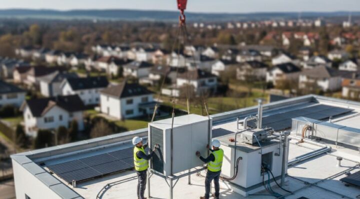 Installation de pompe à chaleur