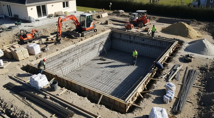 Construction de piscine