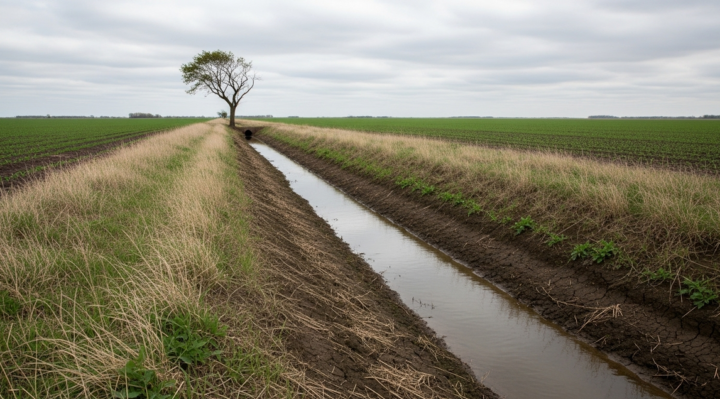 Drain agricole