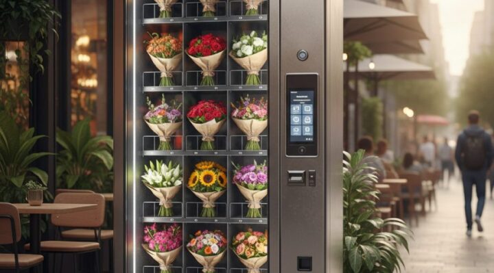 Distributeur de fleurs