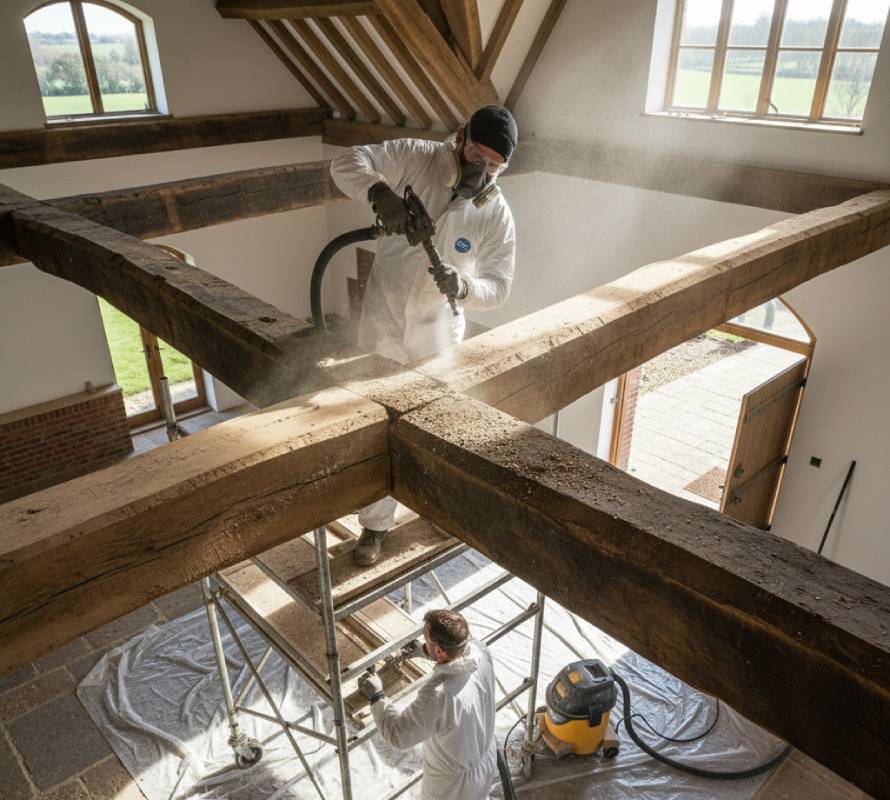 Rénovation : Sublimer Vos Poutres Apparentes Par Un Nettoyage Efficace