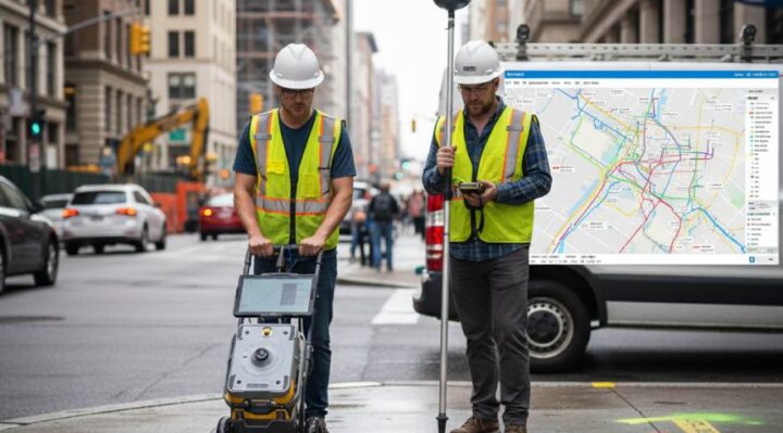 Géoréférencement des réseaux (DT-DICT)