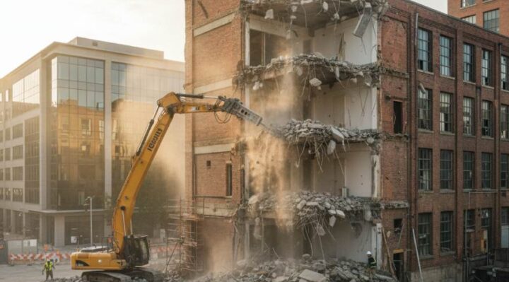 démolition partielle