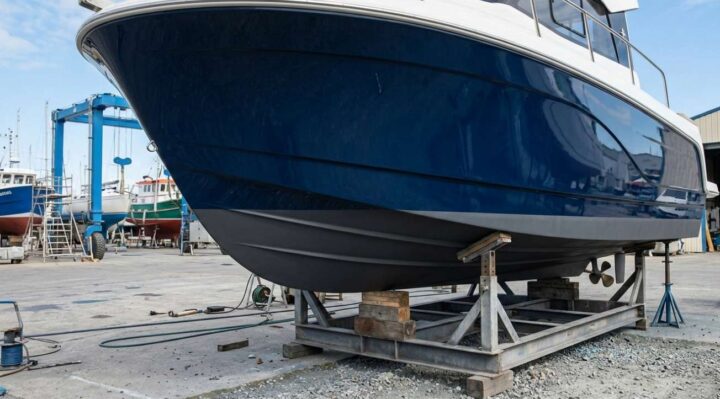 Carénage de bateau