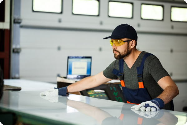 Garantie constructeur sur la fabrication de vitres sur mesure